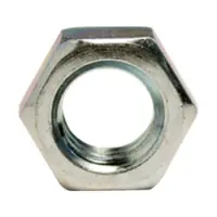 Prime-Line 9075904 Hex Jam Nuts, 7/16 inch-14, A563 Grade A Zinc Plated  Steel, (50-Pack)
