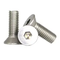 RS PRO, RS PRO Bright Zinc Plated Steel Hex Socket Cap Screw, DIN 912, M8  x 55mm, 124-7276