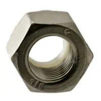 LOCK TIGHT NUT NYLON INSERT ZINC PLATED: LOCK TIGHT NUT - DE LAI PLASTIC